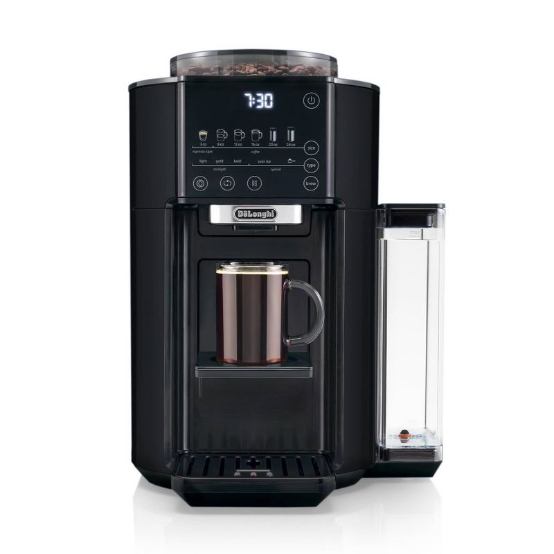 De&#39;Longhi TrueBrew Automatic Coffee Maker with Bean Extract Technology - Black Matte, 1 of 19