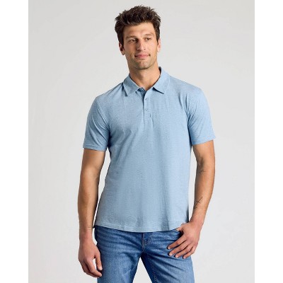 True Classic Men's Short Sleeve Collar Neck Classic Polo Shirt