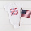 The Juniper Shop Coquette Flags Chart Baby Bodysuit - 2 of 2
