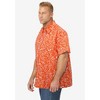 KingSize Men's Big & Tall Tall The No-Tuck Casual Short Sleeve Shirt - 4 of 4