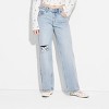 Women's Mid-Rise 90's Relaxed Jeans - Wild Fable™ - 2 of 3