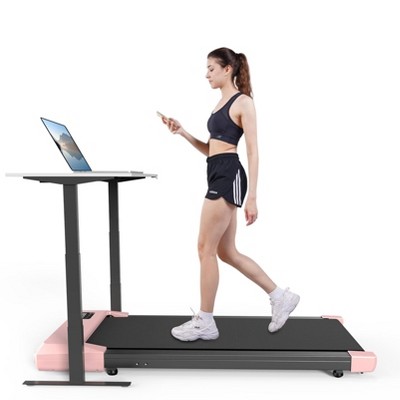 Deerrun Walking Pad Mini 14.96*31.5 In Belt Under Desk Treadmill, Running Jogging Machine with App