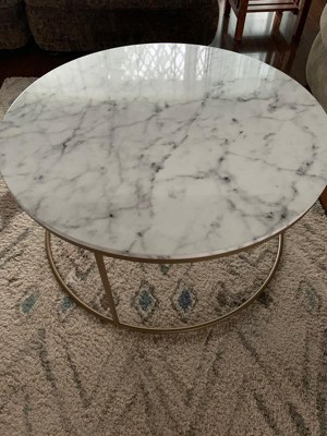 6 X 8 Faux Marble Table Frame Gray - Project 62™ : Target