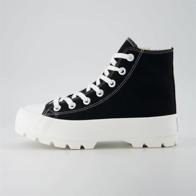 Женские кроссовки CUSHIONAIRE Women's Vespa high top Canvas Sneaker +Memory Foam and Side Zipper Black/White Zip 8.5 — фото 5