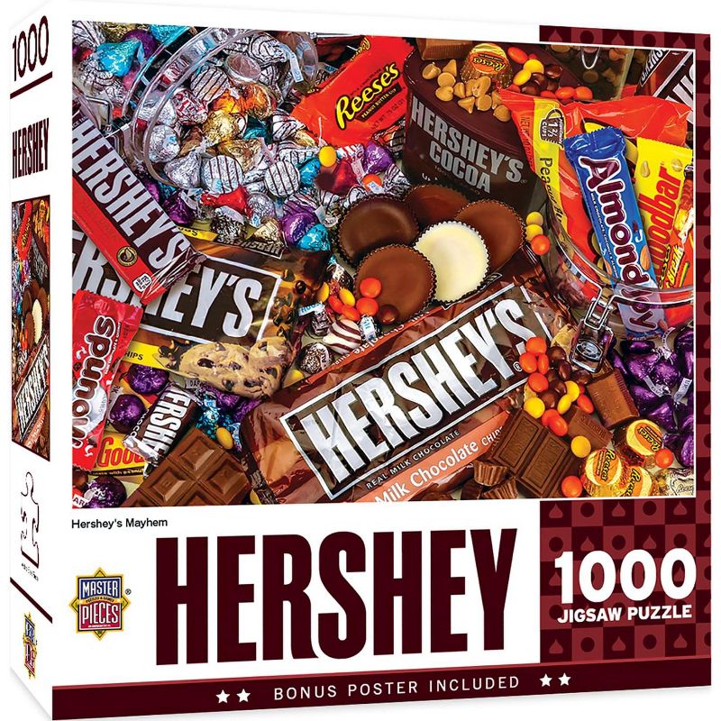 MasterPieces Inc Hershey's Mayhem 1000 Piece Jigsaw Puzzle, 1 of 7