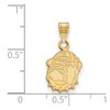 Black Bow Jewelry 14k Yellow Gold Georgetown Hoyas NCAA Small Pendant - 2 of 3