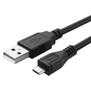 INSTEN Micro USB Data Charging Cable, 1M / 3.3FT Black - 1 of 4