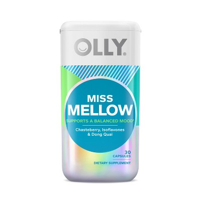 OLLY Miss Mellow Capsule Supplement - 30ct