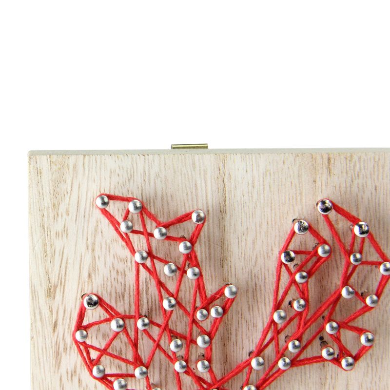 Northlight 11" Ruby Red "Crazy String" Reindeer Wall Decoration, 3 of 5