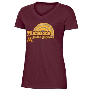 NCAA Minnesota Golden Gophers Girls' V-Neck T-Shirt - 1 of 3