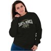 Santa Monica CA Surfing Skeletons Sweatshirt for Men or Women Brisco Brands - 4 of 4