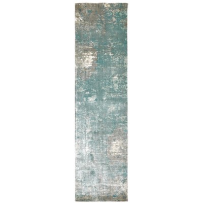 Oriental Weavers Formations 70005 Blue/ Grey Indoor Area Rug - 2'6" x 10'