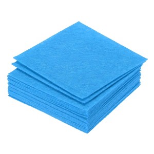Unique Bargains Polyester Soft Home Handcrafts Project DIY Felt Fabric Sheets 21 Pcs - 1 of 4
