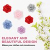 Unique Bargains Iron On Durable DIY Clothing Flower Lace Embroidery Applique 10 Pcs - 3 of 4
