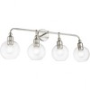 Livex Lighting Downtown 4 - Light Vanity in  Brushed Nickel - 3 of 4