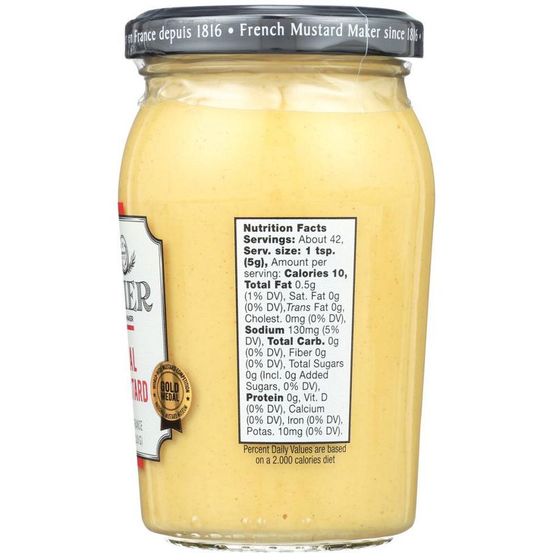 Bornier Original Dijon Mustard - Case of 6/7.4 oz, 4 of 8