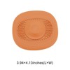 Unique Bargains Drain Strainer Flower-Shaped Drain Strainer TPR 3.94"x4.13" 1 Pc - 3 of 4