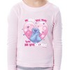 Sesame Street Girls' Cookie Monster Love 2 Piece Long Sleeve Pajama Set Pink - 4 of 4