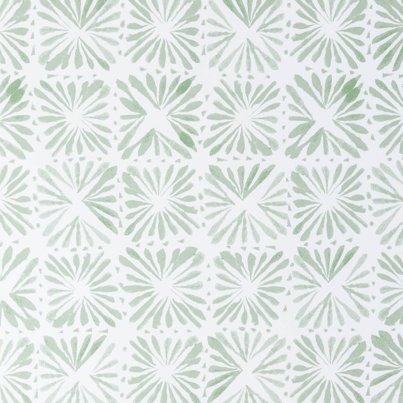 Block Print Tile Wallpaper Sage - Threshold&#8482;, 4 of 9