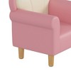 Infurnic Kids Sofas Polyurethane Petal-Shaped Kids Sofa, Charming Princess Design, Durable, Easy Assembly, Pink, 23.6"*23.2"*15.9" - 4 of 4