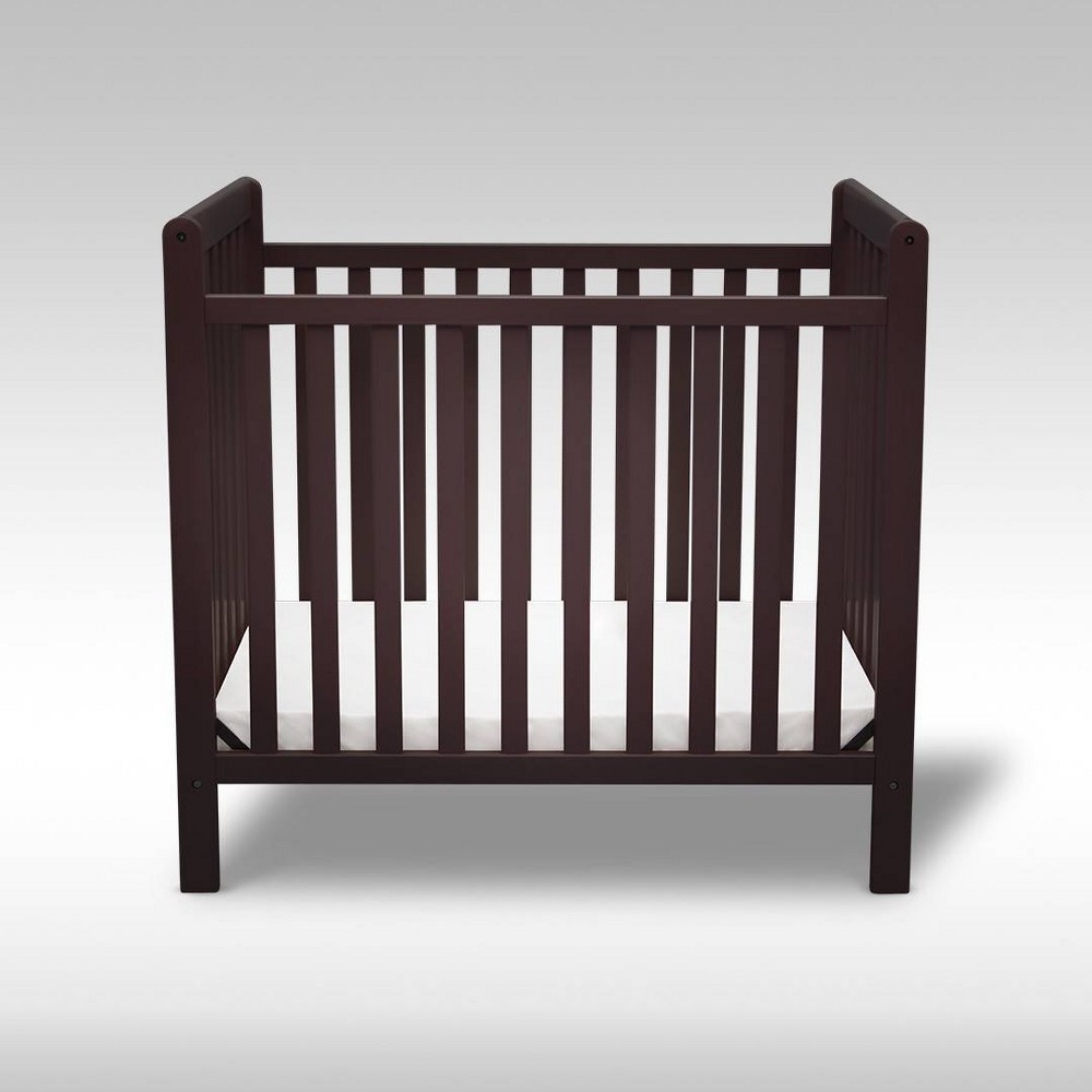 Delta Children Classic Mini Crib Convertible to Twin Bed - Dark Chocolate -  51529437