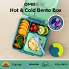 OMIEBox Insulated Bento Lunch Box with Leakproof Thermos Food Jar 3 Compartments - 2 of 4