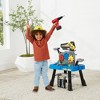 Best Choice Products Pretend Play Kid's Workbench, Child's Construction Toy Set w/ 150 Accessories, Electric Drill - 2 of 4