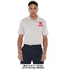 University of Dayton Adult Polo Left Chest Logo, Athletic Heather - 3 of 4