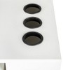 Barber Salon Work Station, Modern Compact Salon Station, Barber Supplies Organizer Cabinet, Makeup Table with Mass Storage, Barber Stations - 4 of 4