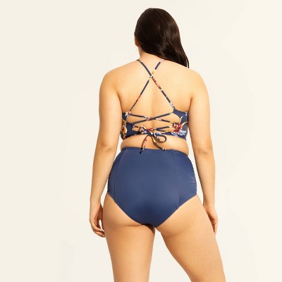 Beach Betty + Slimming Control Floral Cut Out One Piece Swimsuit