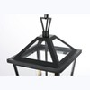 Elegant Lighting Frankford 10 Inch Outdoor Pendant in Black - 3 of 4