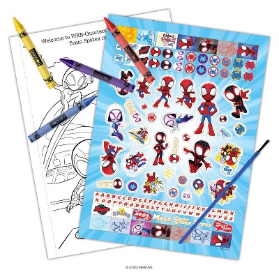 Spidey &#38; his Amazing Friends Crayon &#38; Paint Activity Book