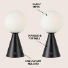 JONATHAN Y Macie Modern Minimalist Globe Rechargeable/Cordless Dimmable Integrated LED Table Lamp with Touch Sensor - 3 of 4