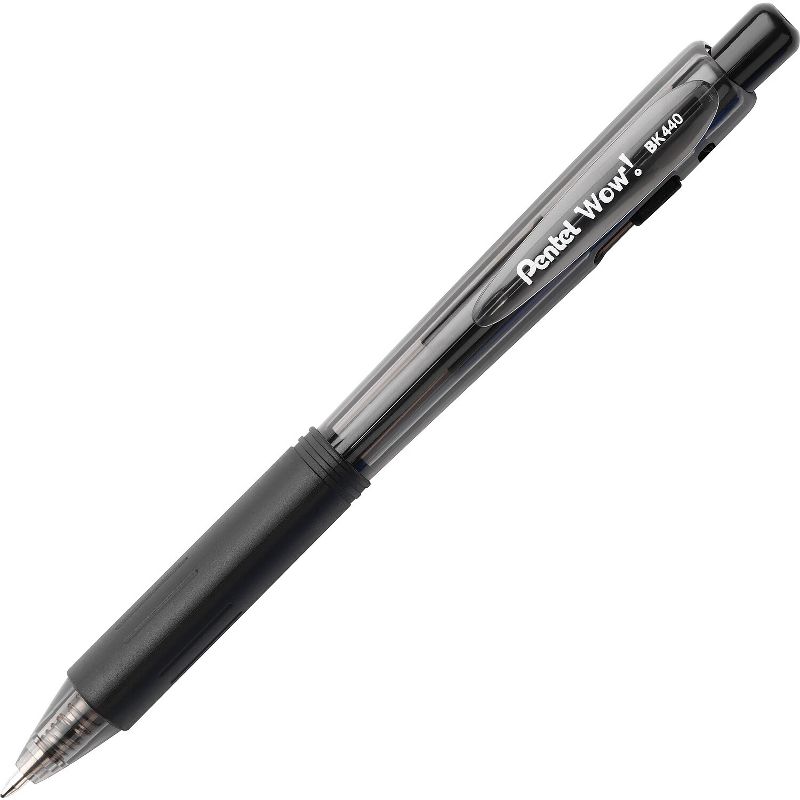 Pentel WOW Retractable Ballpoint Pens Medium Point Assorted 8/Pack 756266, 4 of 9
