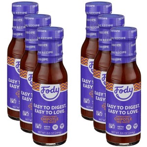 Fody BBQ Sauce Chipotle - Case of 6 - 8.6 OZ - 1 of 4