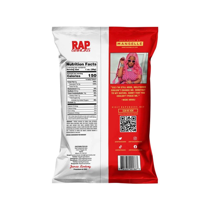 Rap Snacks BBQ Truffle Potato Chips - Nicki Minaj &#8211; 5oz, 2 of 6