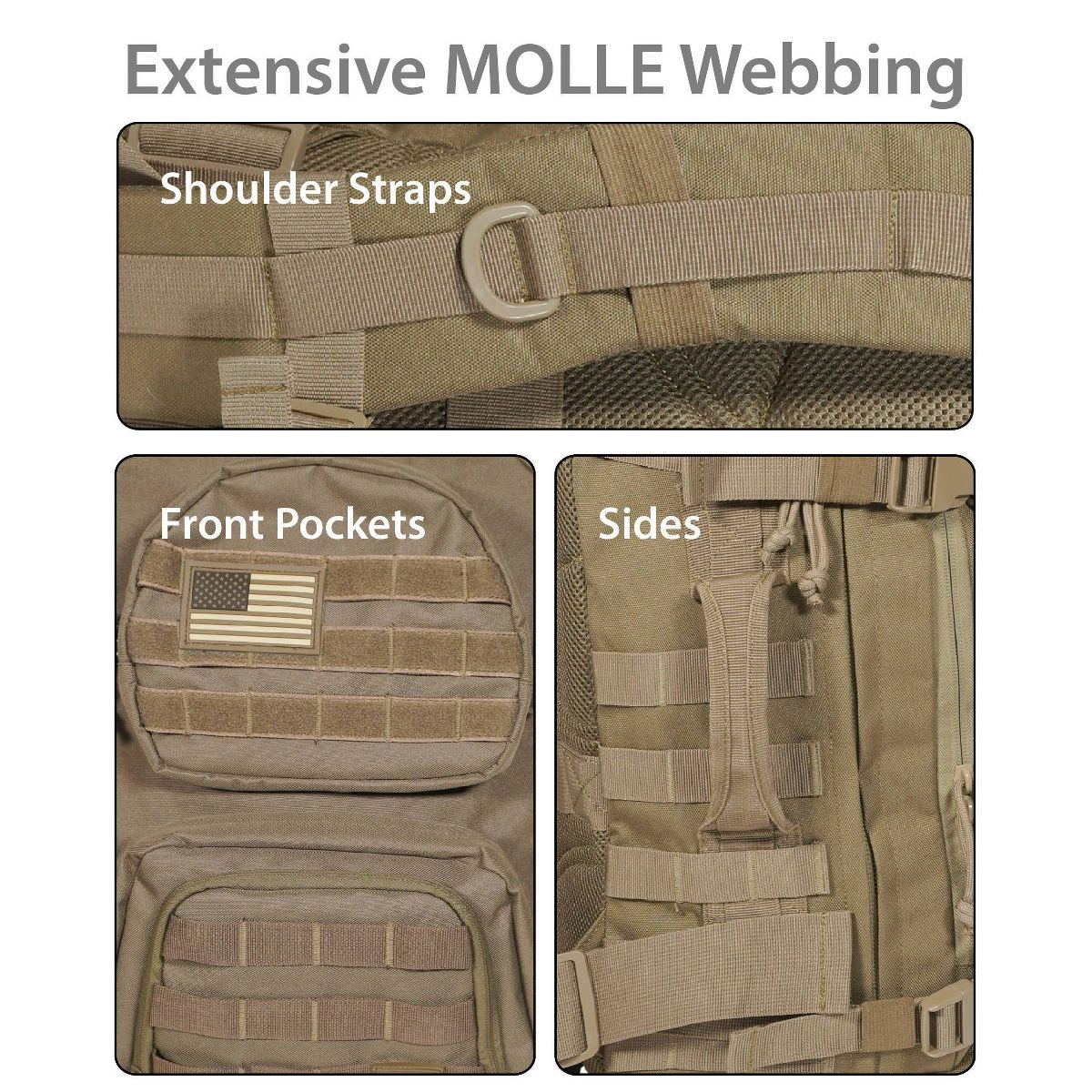 Rockland Military Tactical Laptop Backpack - thumbnail 10