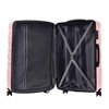 3-Piece Lightweight ABS Luggage Set with TSA Lock, Expandable Design & -Resistant Finish – 20", 24", 28" Travel Suitcases - 3 of 4
