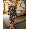 ADR Plush Fleece Men's Robe, Soft Cozy Warm Men's Bathrobe, Bath Robe - 2 of 3