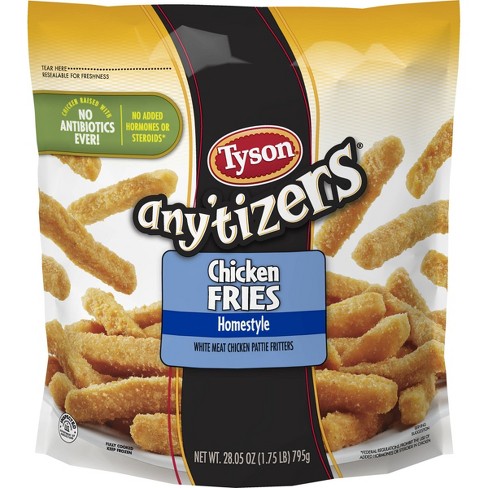 Tyson Any Tizers Homestyle Chicken Fries 28 05oz Target