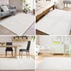Luxury Shag Area Rugs for Living Room Bedroom Non-Slip Fluffy Soft Shaggy Rug Carpet Indoor Plush 8x10 Rug for Kids Play Room Nursery Home Dorm Decor - 4 of 4