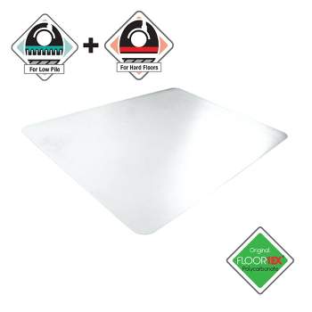 35"x47" Rectangular Anti-Slip Uno Mat For Polished Hard Floors Carpet Tiles - Cleartex