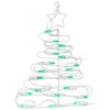 Northlight LED Lighted Christmas Tree Window Silhouette Decoration - 12.5" - Green Lights - 4 of 4