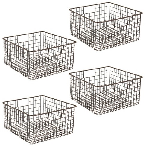 closet organizer wire baskets