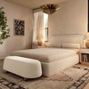 TOV Furniture Jaine Boucle Upholstered Large Ottoman - 2 of 4