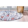 Unique Loom    Morocco Hillside Area Rug - 4 of 4