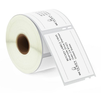 BETCKEY  Compatible  Multipurpose Labels, Strong Adhesive & Perforated, Compatible with  Labelwriter 450, 4XL, Rollo & Zebra Desktop Printers