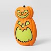 22" Light and Sound Pumpkin Jacks Outdoor Halloween Decorative Prop - Hyde and EEK! Boutique™: Battery-Powered - 3 of 3