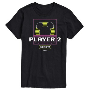 Men's - Disney - Player 2 Start Short Sleeve Graphic T-Shirt - 1 of 4