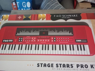 FAO Schwarz Stage Stars Portable Piano and Synthesizer NEEDS BATTERIES New offers